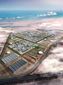 The future Masdar City  © Masdar
