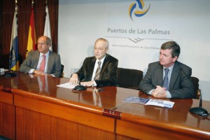 Adán Martín, Eduardo Bezares y Pedro Agustín del Castillo