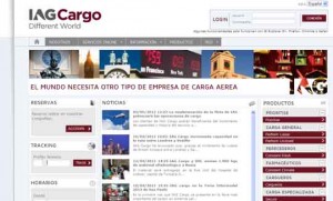 Página web iagcargo